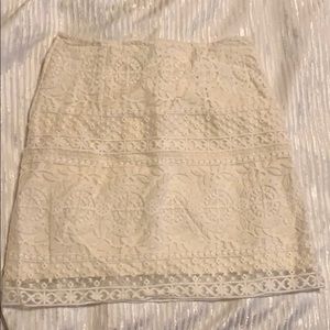 H&M lace skirt